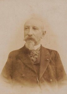 Porträt des Komponisten Adam Münchheimer 1830-1904, um 1890