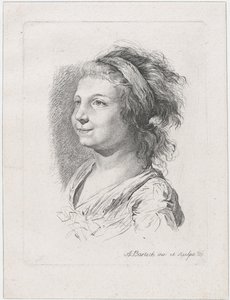 Porträt von Maria Anna Schaubach, 1785