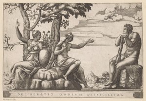 Herkules an der Weggabelung