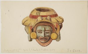 Fünf Seiten mit Entwürfen und Figuren von Adela Breton