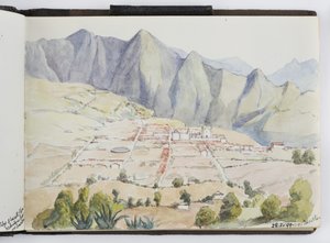 Skizzenbuch mit Zeichnungen und Notizen, Nord- und Südamerika (einschließlich Mexiko)