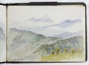 Skizzenbuch mit Aquarellen, Zeichnungen und Notizen, Mexiko, 1896-1898 von Adela Breton