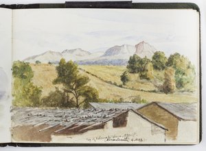 Skizzenbuch mit Aquarellen, Zeichnungen und Notizen, Mexiko, 1896-1898 von Adela Breton