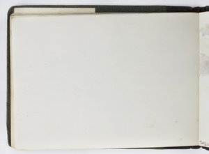 Skizzenbuch mit Aquarellen, Zeichnungen und Notizen, Mexiko, 1896-1898