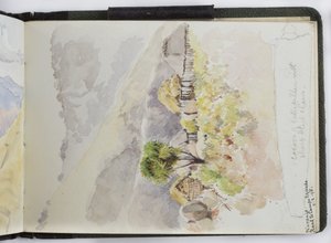 Skizzenbuch mit Aquarellen, Zeichnungen und Notizen, Mexiko, 1896-1898 von Adela Breton