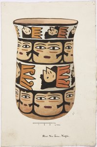 Vase aus Nazca, Peru von Adela Breton