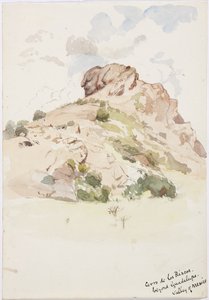 Ansicht - Cerro de los Riscos, jenseits von Guadalupe, Mexiko von Adela Breton