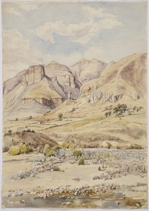 Ansicht - in der Nähe von Ixtacamaxtitlan, Mexiko von Adela Breton