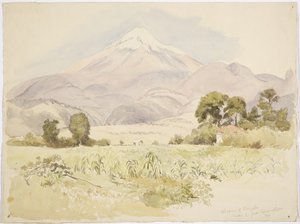 Vulkan Orizaba, nahe S Juan, Coscomatepec, Mexiko von Adela Breton