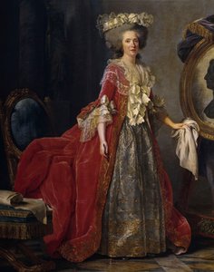 Porträt von Maria Adelaide von Frankreich (1732-1800), bekannt als Madame Adelaide
