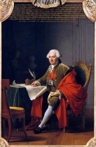 Charles-Roger, Prinz von Bauffremont 1713-1795 von Adelaide Labille Guiard