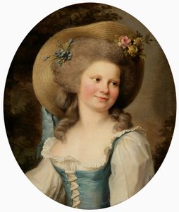 Madame Dugazon 1755-1821 als Babet in der Komödie Blaise et Babet, ou la Suite des trois fermiers