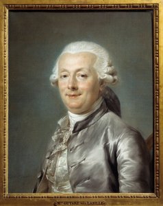 Porträt von Jean Jacques Bachelier, französischer Maler. Gemälde von Adelaide Labille-Guiard von Adelaide Labille Guiard