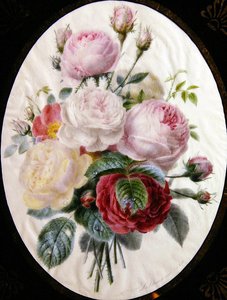 Studie von Rosen von Adele Lallemand