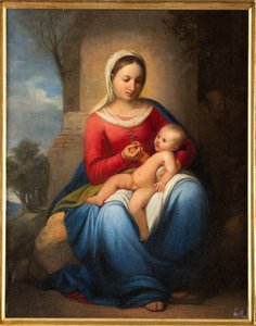 Madonna und Jesuskind von Adeodato Malatesta or Malatesti
