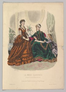Nr. 51 aus La Mode Illustrée, 1869
