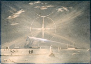 Para Selance oder Arktischer Mond, ca. 1850-51 von Admiral Pelham Aldrich