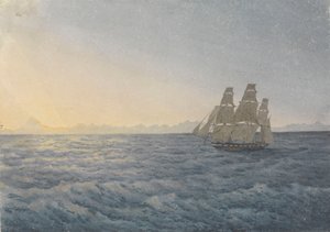 Anden, Aconcagua-Gipfel 170 Meilen entfernt, 18. Juni 1849
