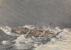 Sturm in Mazatlan [Mexiko], 28. Oktober 1851