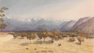 Zwei Meilen von Santa Rosa, 14. Januar 1851 [mit den Anden und Aconcagua] von Admiral Sir Edward Gennys Fanshawe