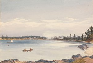 Victoria-Siedlung, Vancouver Island, 13. August 1851
