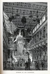 Innenansicht des Parthenon, 1882
