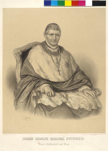 Johann Rudolf Kardinal Kutschker, Fürsterzbischof von Wien von Adolf Dauthage