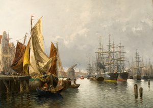Im Hafen von Le Havre