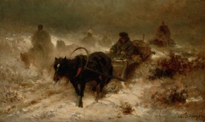 Heimkehr, 19. Jahrhundert von Adolf Schreyer