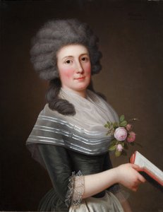 Porträt von Madame Wittfooth, geb. Noer, 1789 von Adolf Ulrich Wertmuller