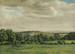 Landschaft in Holstein, 1827