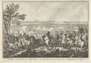 Befreiung von Turin, 1706 (De stad Turin, door den Hertog en den Prins van Savoye den 7 September 1706 ontset) von Adolf van der Laan