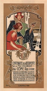 Das 100. Jubiläum von Voltas Entdeckung der elektrischen Batterie, 1898