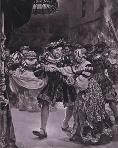 Szene aus Shakespeares König Heinrich VIII (Akt I, Szene 4)