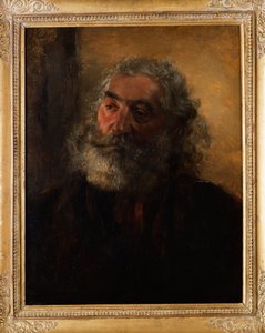 Porträt eines bärtigen Mannes, 1855