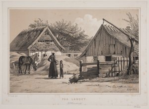 Auf dem Land von Johan Adolph Kittendorff