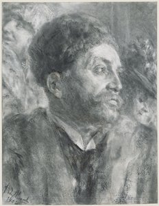 Nach der Matinée von Adolph Menzel