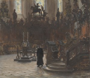 Die Chorgestühle im Mainzer Dom, 1869