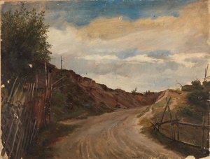 Landstraße von Adolph Tidemand