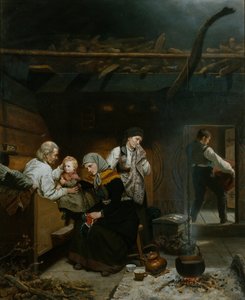 Großvaters Segen von Adolph Tidemand