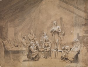 Die Haugianer von Adolph Tidemand