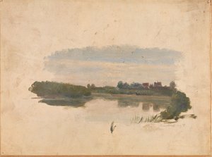 Landschaftsstudie von Adolph Tidemand
