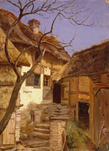 Alte deutsche Farm von Adolph Tidemand