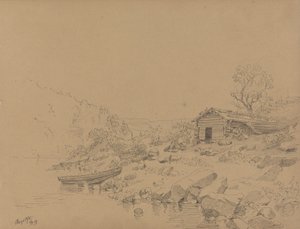 Strandpartie, Magooset von Adolph Tidemand
