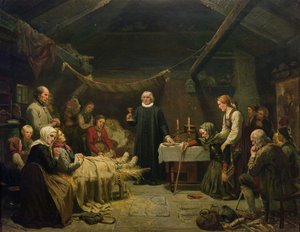 Der kranke Bärenjäger. Das letzte Sakrament