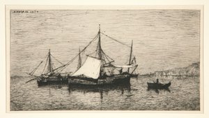 Barques de cabotage (Cotes d von Adolphe Appian