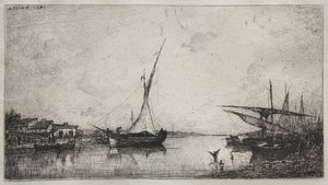 Kanal bei Martiques von Adolphe Appian
