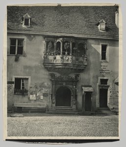 Elsässische Fassade, Wachhaus in Colmar