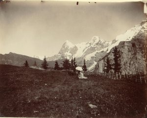 Landschaft, Schweiz von Adolphe Braun