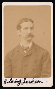 Porträt von Charles Loring Jackson 1847-1935, ca. 1887 von Adolphe Braun